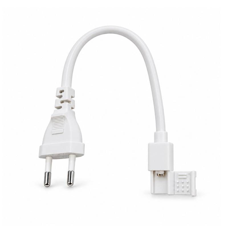 Alimentador para tira led 220V COB 8mm con conectores rápidos