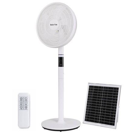 Ventilador Solar con pedestal EOLO, batería
