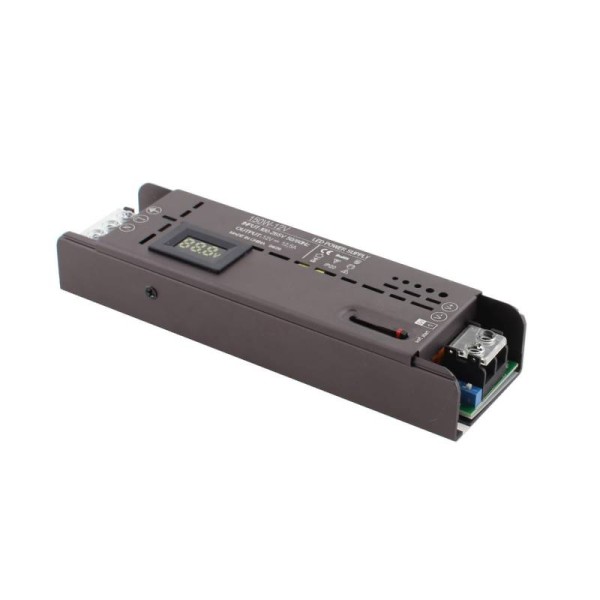 Fuente de alimentación DC12V/150W/12,5A Regulable con Display
