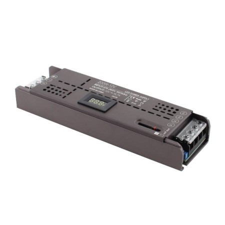 Fuente de alimentación DC12V/200W/16,7A Regulable con Display