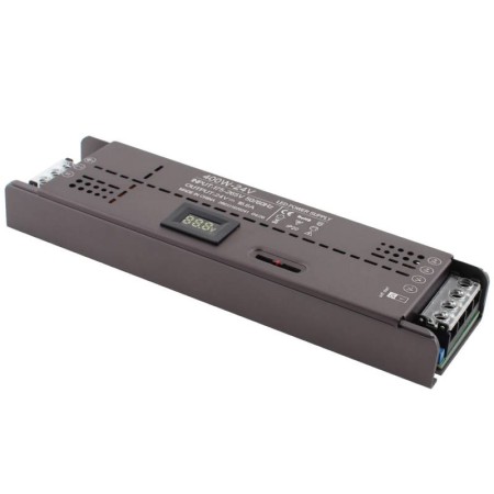 Fuente de alimentación DC24V/400W/16,66A Regulable con Display