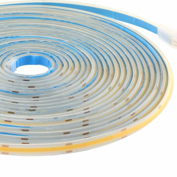 Tira LED Monocolor COB, DC24V, 10 metros (480Led/m), 100W, Silicona IP66