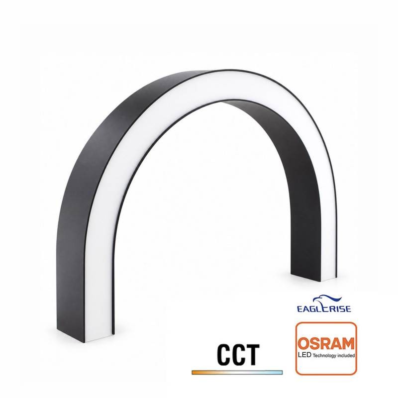 Conector NEXO, Curva de 180º D560, 30W, 3CCT, negro