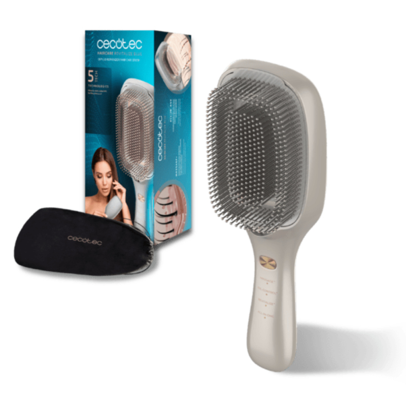 Cecotec HairCare Revitalize Champagne Adulto Cepillo paleta para el pelo Champán 1 pieza(s)