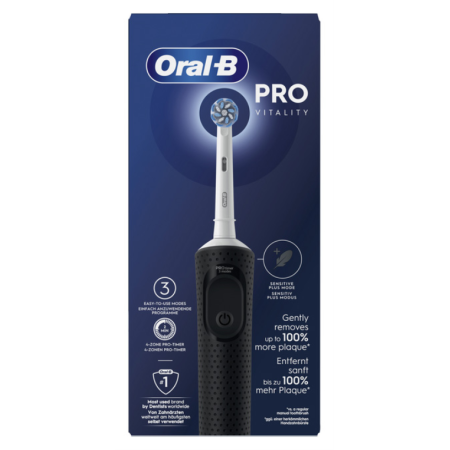 Braun Vitality Pro Adulto Cepillo dental oscilante Negro