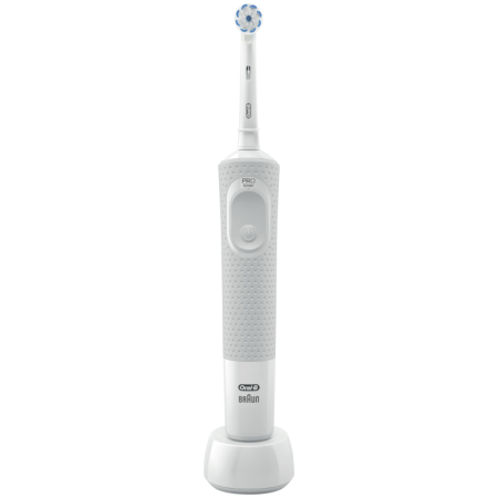 Braun Oral-B Vitality 100 Starter Pack Adulto Cepillo dental oscilante Blanco, Gris