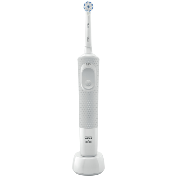 Braun Oral-B Vitality 100 Starter Pack Adulto Cepillo dental oscilante Blanco, Gris