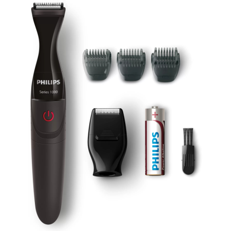 Philips MULTIGROOM Series 1000 MG1100/16 Perfilador de barba potente y preciso