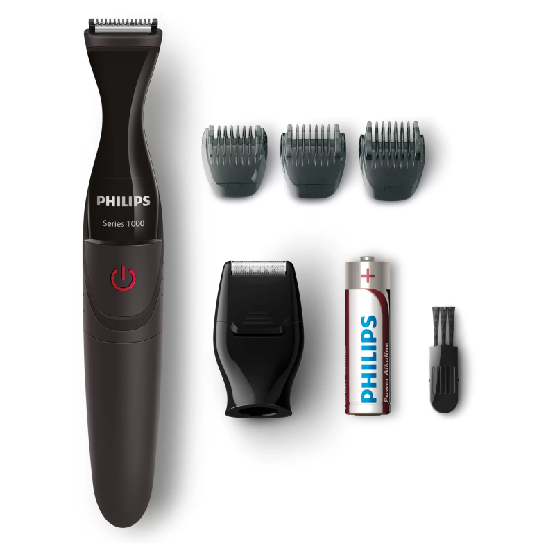 Philips MULTIGROOM Series 1000 MG1100/16 Perfilador de barba potente y preciso