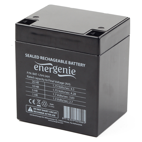 Gembird BAT-12V4.5AH batería para sistema ups 12 V