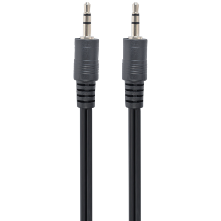 Gembird 1.2m, 3.5mm/3.5mm, M/M cable de audio 1,2 m 3,5mm Negro