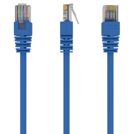 Gembird PP12-1M/B cable de red Azul Cat5e