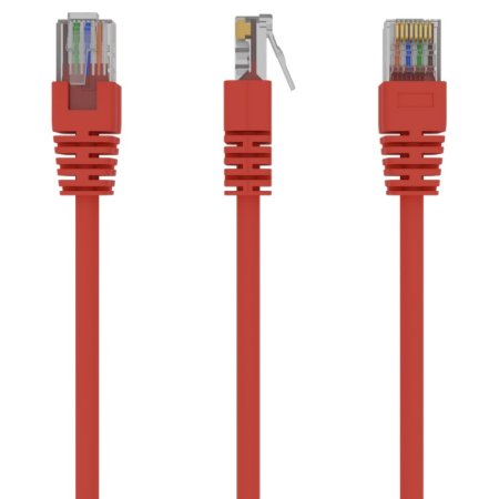 Gembird PP12-0.5M/R cable de red 0,5 m