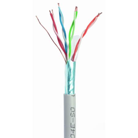 Gembird Cat5e, 305m cable de red Gris F/UTP (FTP)
