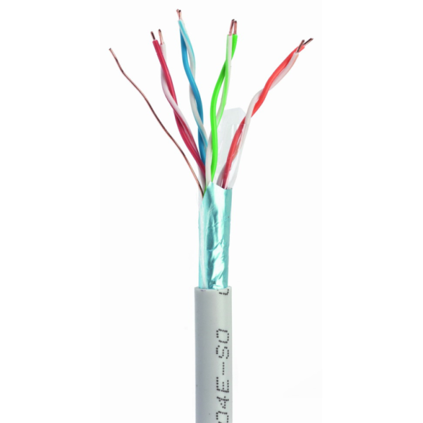 Gembird Cat5e, 305m cable de red Gris F/UTP (FTP)