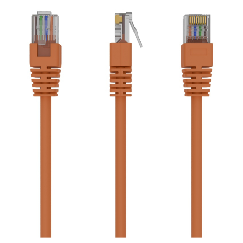 Gembird Patch Cord Cat.5e UTP 0.25m cable de red Naranja 0,25 m Cat5e U/UTP (UTP)
