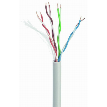 Gembird CAT5e UTP 100m cable de red Gris U/UTP (UTP)