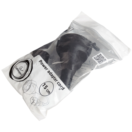 Gembird PC-SFC14M-01 cable de transmisión Negro 0,15 m C14 acoplador