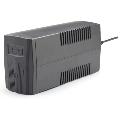 Gembird EG-UPS-B650 sistema de alimentación ininterrumpida (UPS) Línea interactiva 0,65 kVA 390 W