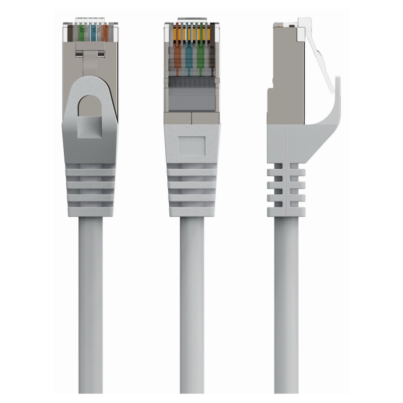 Gembird PP6A-LSZHCU-1M cable de red Gris Cat6a S/FTP (S-STP)