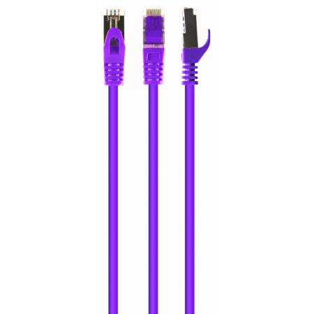 Gembird PP6A-LSZHCU-V-0.5M cable de red Violeta 0,5 m Cat6a S/FTP (S-STP)