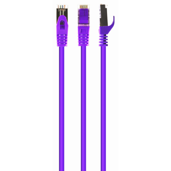 Gembird PP6A-LSZHCU-V-0.5M cable de red Violeta 0,5 m Cat6a S/FTP (S-STP)