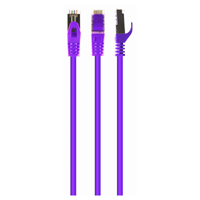 Gembird PP6A-LSZHCU-V-1M cable de red Violeta Cat6a S/FTP (S-STP)