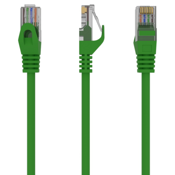 Gembird PP6U-0.25M/G cable de red Verde 0,25 m Cat6 U/UTP (UTP)