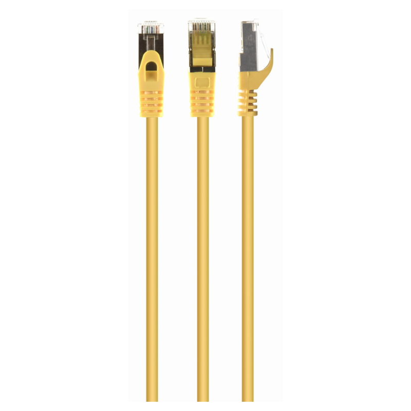 Gembird PP6A-LSZHCU-Y-3M cable de red Amarillo Cat6 S/FTP (S-STP)