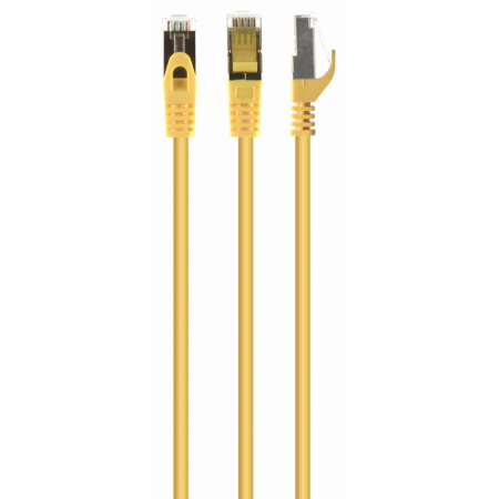 Gembird PP6A-LSZHCU-Y-5M cable de red Amarillo Cat6a S/FTP (S-STP)