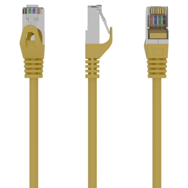 Gembird PP6-1M/Y cable de red Amarillo Cat6 F/UTP (FTP)