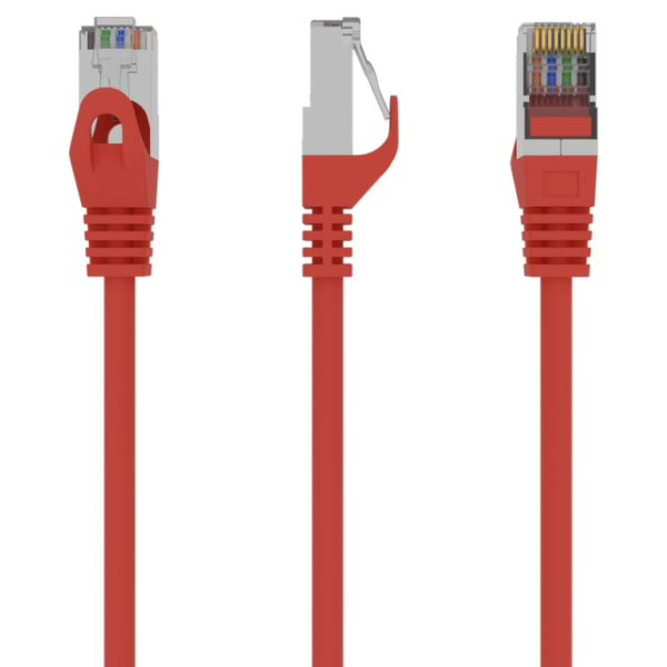 Gembird PP6-0.5M/R cable de red Rojo 0,5 m Cat6 F/UTP (FTP)