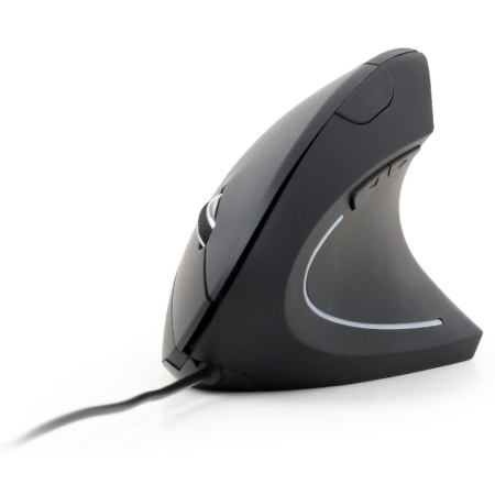 Gembird MUS-ERGO-01 ratón Oficina mano derecha USB tipo A Óptico 3200 DPI