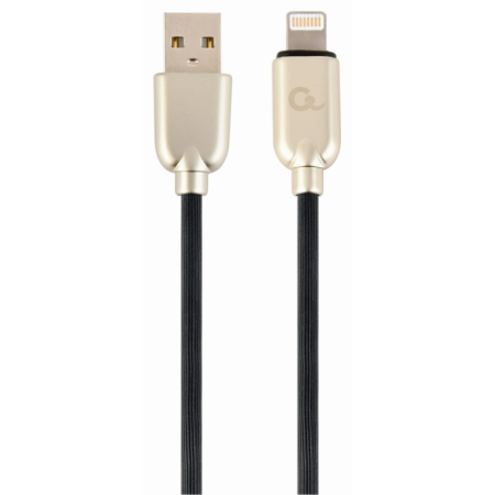 Cablexpert CC-USB2R-AMLM-1M cable de conector Lightning Negro