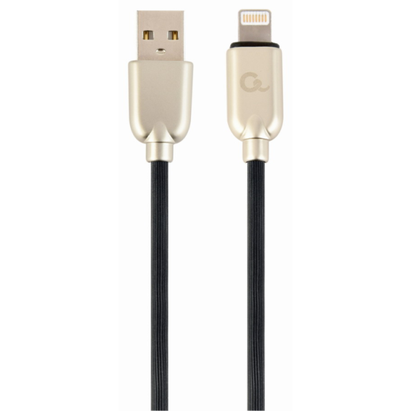 Cablexpert CC-USB2R-AMLM-1M cable de conector Lightning Negro