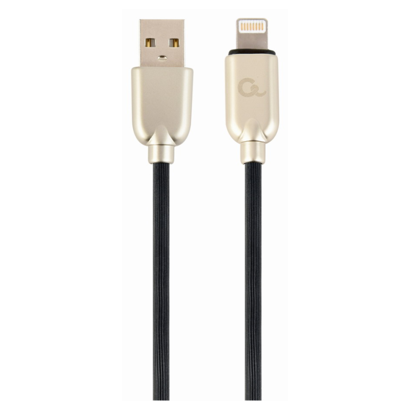 Cablexpert CC-USB2R-AMLM-2M cable de conector Lightning Negro
