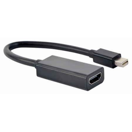 Gembird A-mDPM-HDMIF4K-01 0,15 m Mini DisplayPort HDMI Negro