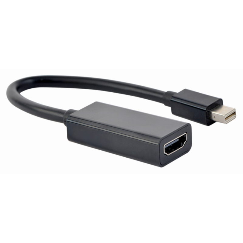 Gembird A-mDPM-HDMIF4K-01 0,15 m Mini DisplayPort HDMI Negro