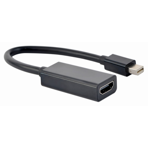 Gembird A-mDPM-HDMIF4K-01 0,15 m Mini DisplayPort HDMI Negro