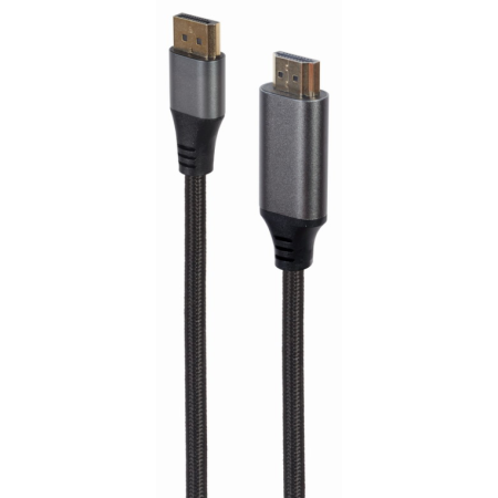 Gembird CC-DP-HDMI-4K-6 adaptador de cable de vídeo 1,8 m DisplayPort HDMI tipo A (Estándar) Negro