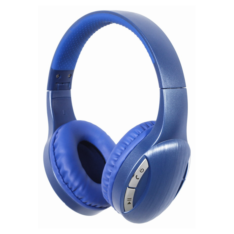 Gembird BTHS-01-B auricular y casco Auriculares Inalámbrico y alámbrico Diadema Llamadas/Música MicroUSB Bluetooth Azul