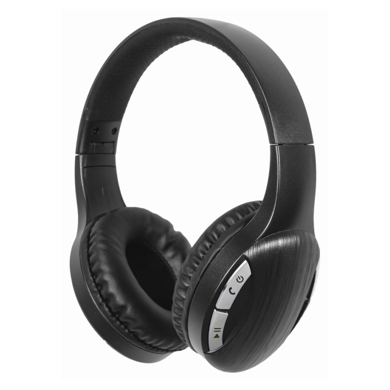 Gembird BTHS-01-BK auricular y casco Auriculares Inalámbrico y alámbrico Diadema Llamadas/Música MicroUSB Bluetooth Negro