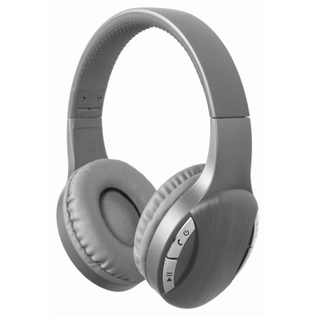Gembird BTHS-01-SV auricular y casco Auriculares Inalámbrico y alámbrico Diadema Llamadas/Música MicroUSB Bluetooth Plata