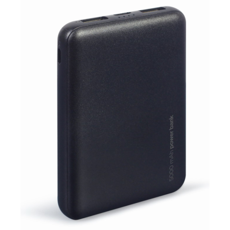 Gembird PB05-02 batería externa Polímero de litio 5000 mAh Negro