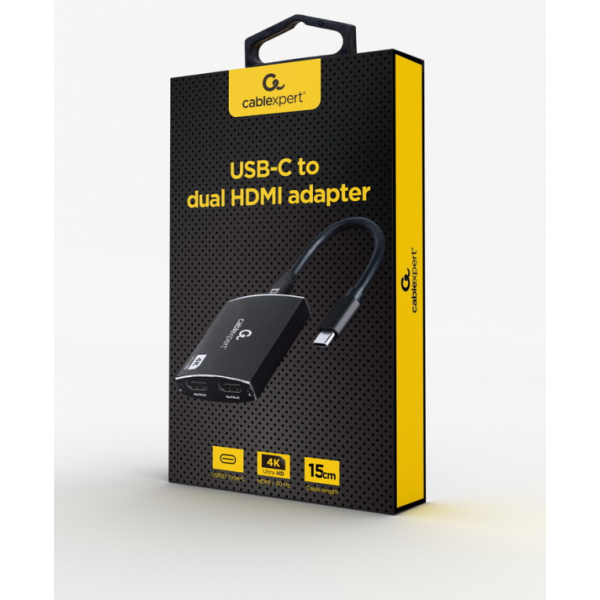 Gembird A-CM-HDMIF2-01 cable HDMI 0,15 m HDMI Type C (Mini) Negro