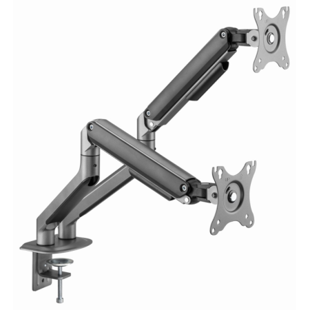 Gembird MA-DA2-05 soporte para monitor 81,3 cm (32″) Escritorio Gris