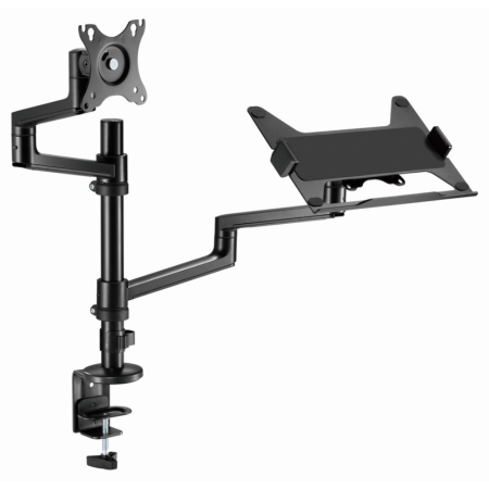 Gembird MA-DA-04 soporte para monitor 81,3 cm (32″) Escritorio Negro