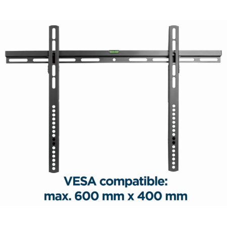 Gembird WM-70F-02 soporte para TV 177,8 cm (70″) Negro
