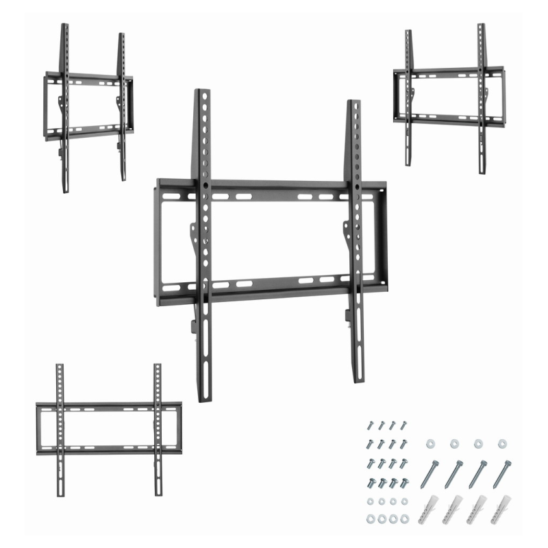 Gembird WM-55F-04 soporte para TV 139,7 cm (55″) Negro