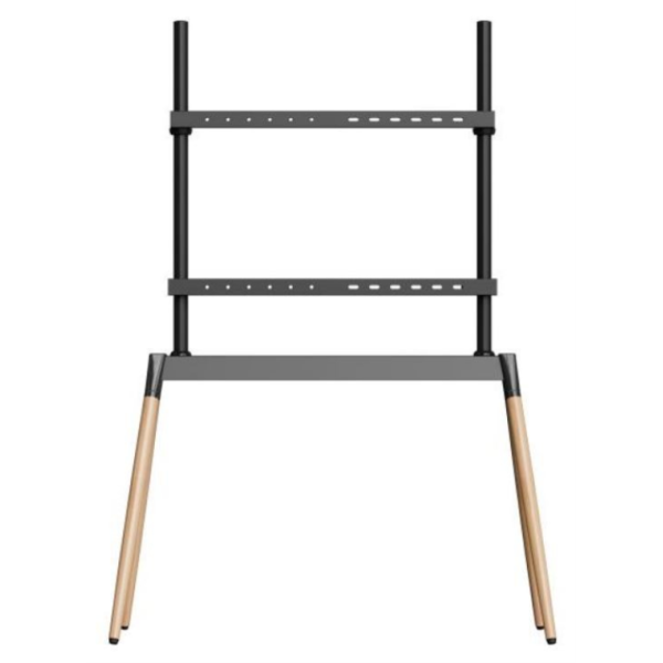Gembird TVS-86F-01-BK soporte para TV 2,18 m (86″) Negro, Madera